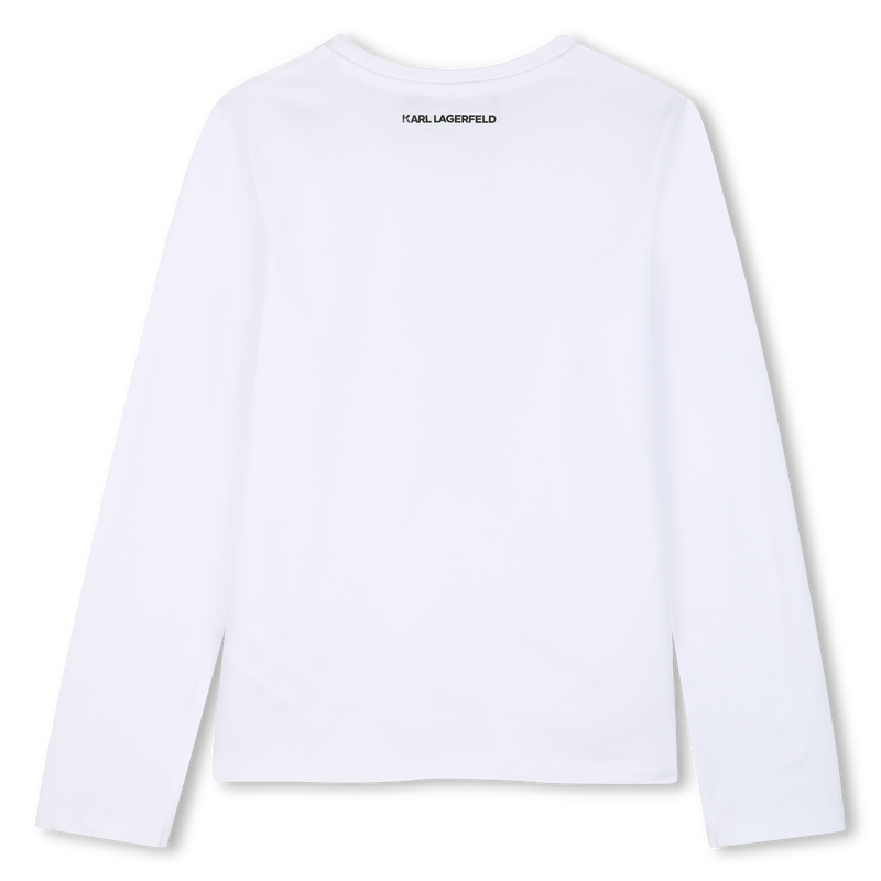 Maglietta a maniche lunghe KARL LAGERFELD KIDS 
                        BAMBINA