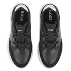 Sneakers finte e tela BOSS 
                    RAGAZZO
