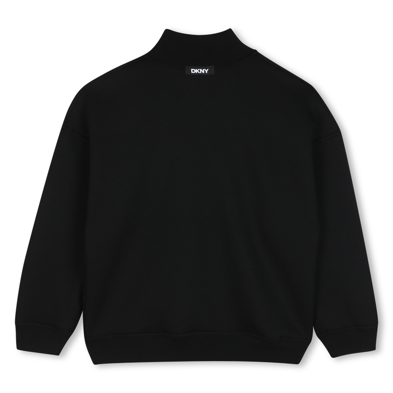 Felpa reversibile DKNY 
                        BAMBINO