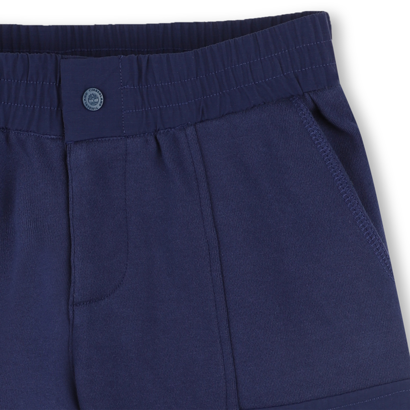 Pantaloncini in felpa con zip TIMBERLAND 
                        RAGAZZO