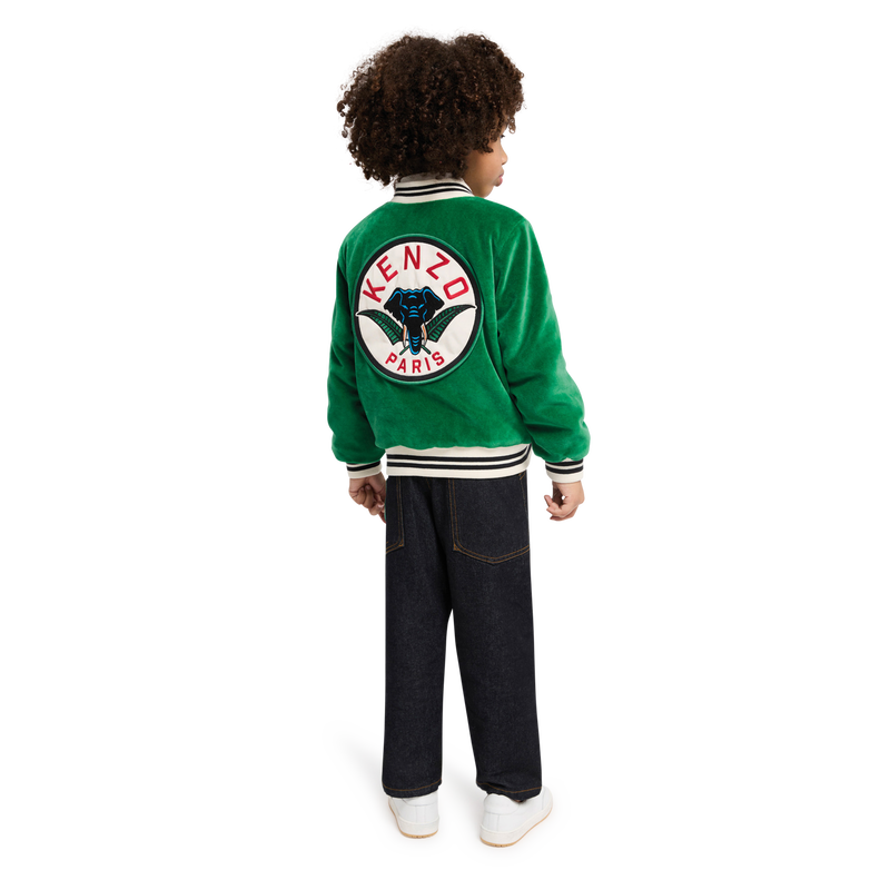 Velvet Jacket KENZO KIDS 
                        RAGAZZO