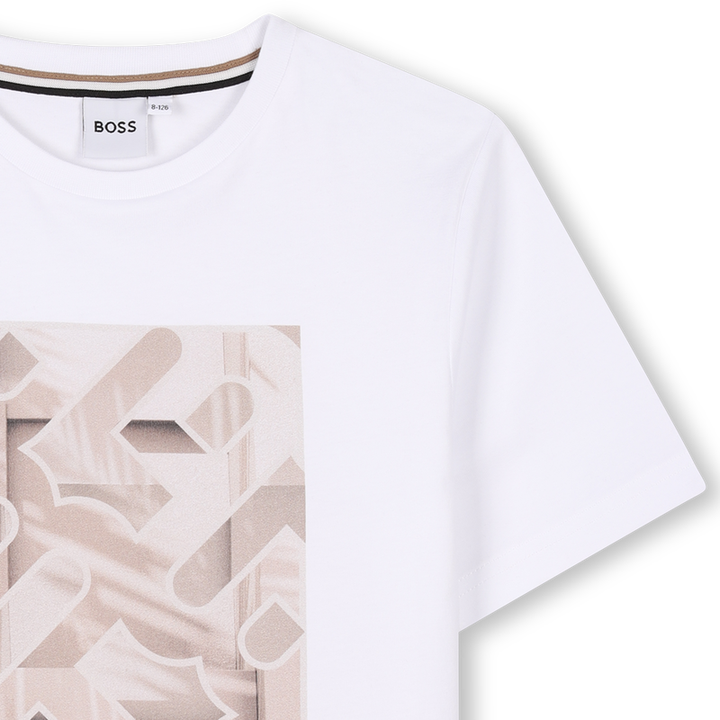 T-shirt a maniche corte BOSS 
                        BAMBINO