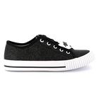 Sneakers basse con lacci KARL LAGERFELD KIDS 
                    BAMBINA