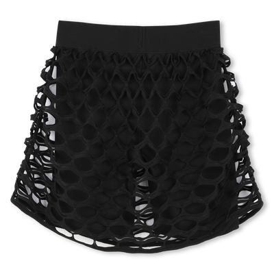 Gonna pantalone bimateriale DKNY BAMBINA