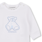 Completo salopette e t-shirt GIVENCHY 
                    BAMBINO