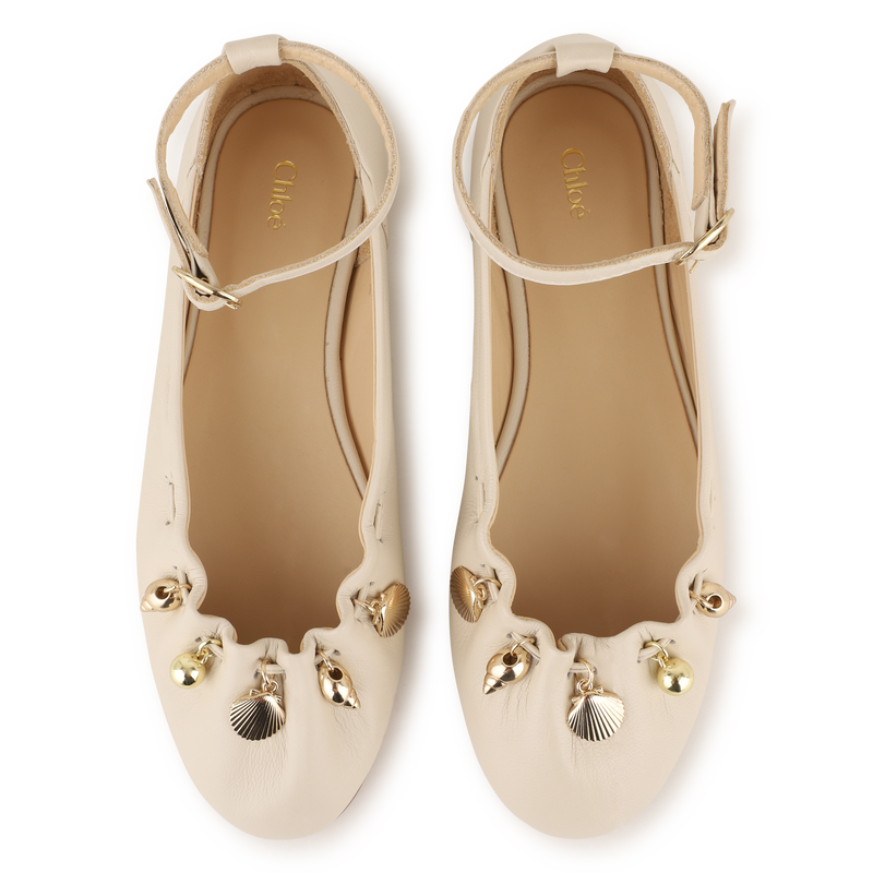 BALLERINE CON CINTURINI ALLA CAVIGLIA CHLOE 
                        BAMBINA