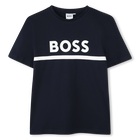 T-shirt a maniche corte BOSS 
                    RAGAZZO