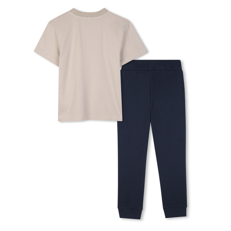 Set t-shirt e pantaloni DKNY 
                        BAMBINO