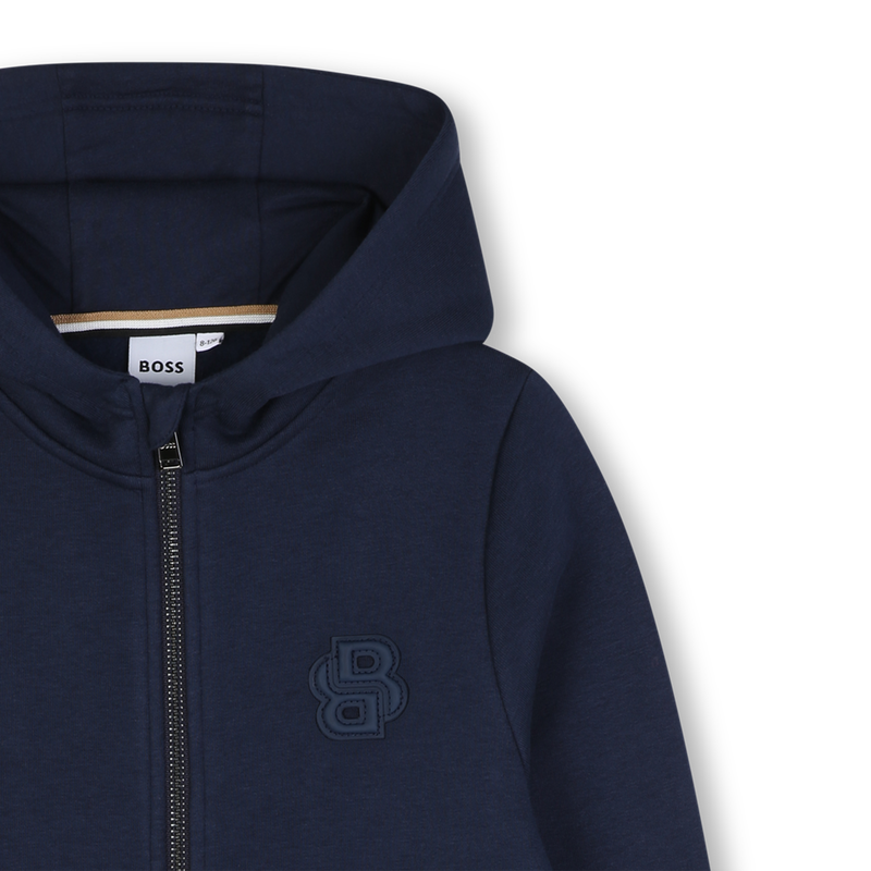Cardigan con cappuccio BOSS 
                        RAGAZZO