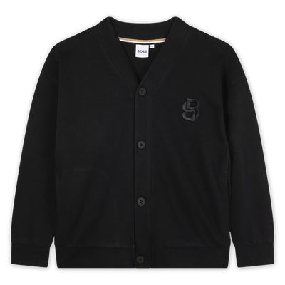 Cardigan con chiusura a bottone BOSS RAGAZZO